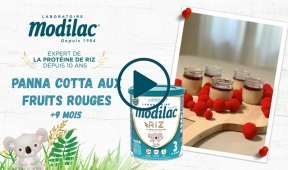 Pana Cotta aux fruits rouges